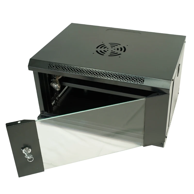 custom.Custom 42U Wall-Mounted 6U Internet Cabinet 22U Capacity 19-Inch Steel Server Rack Enclosure Computers Stock