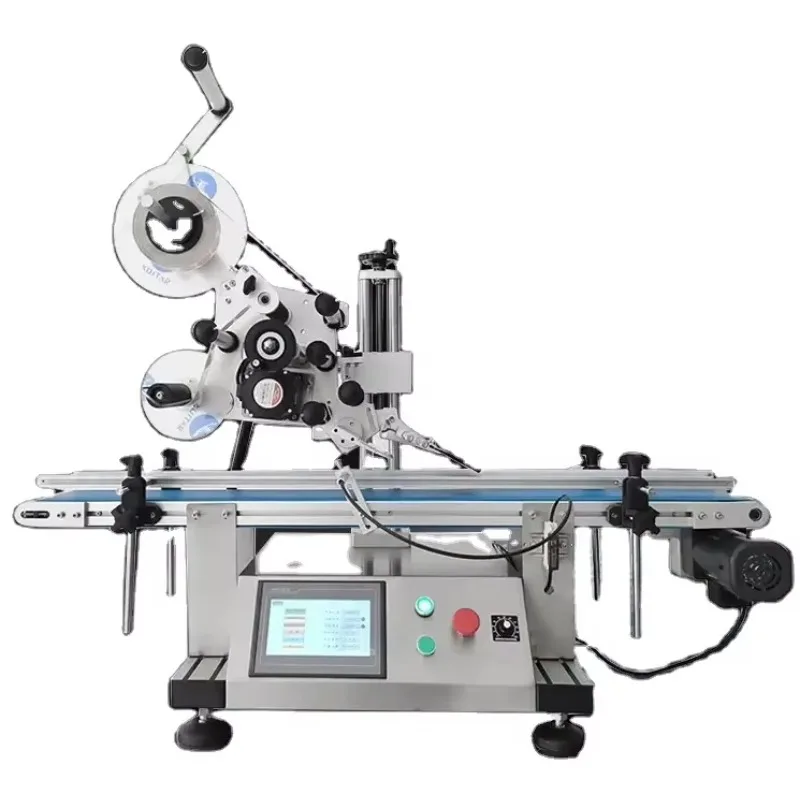 2023 Automatic Flat Surface Sticker Square Bottle Paper Box Labeling Machines Round Jar Bottle Container Labeling Machine