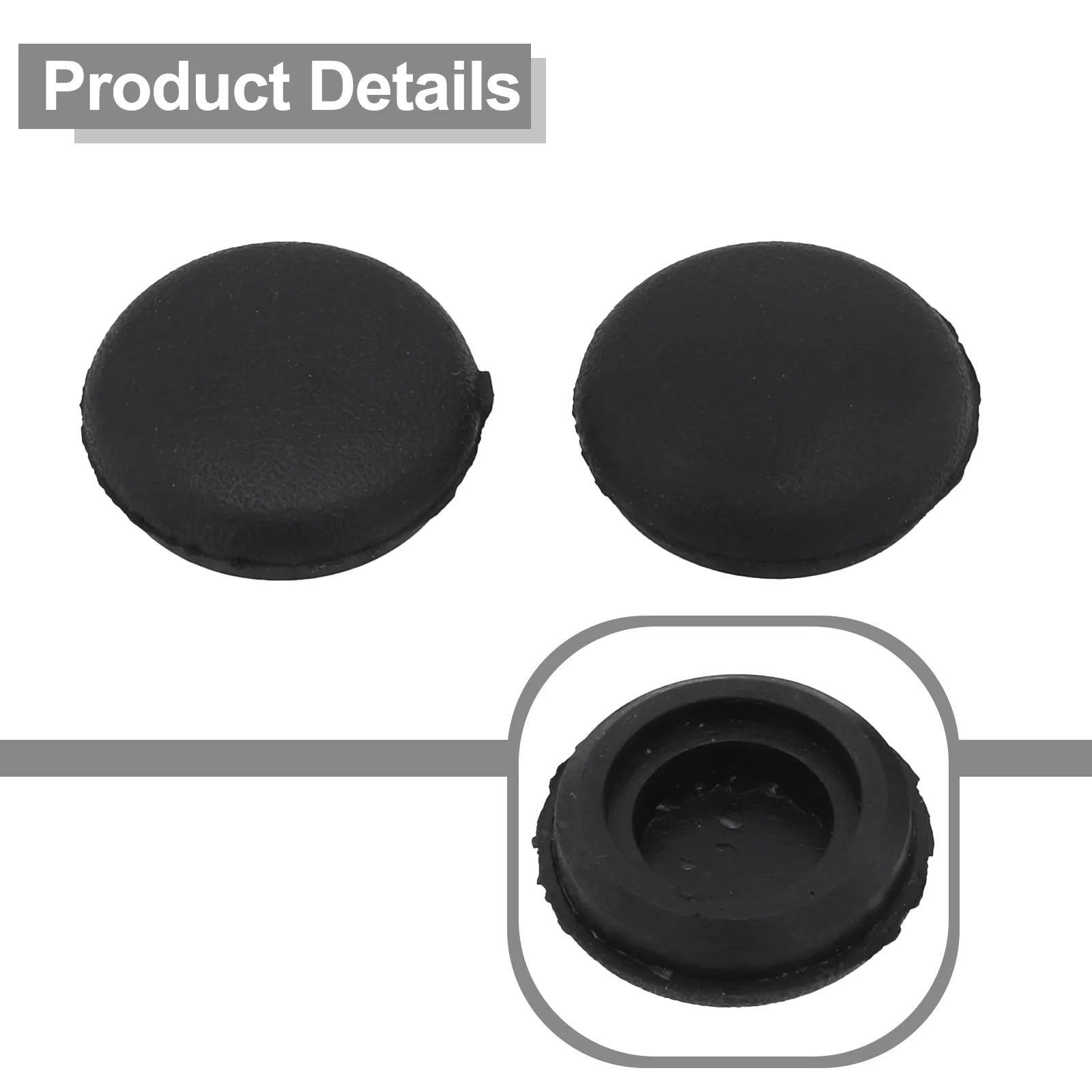 1 Pair Car Rubber Windscreen Wiper Nut Cover Cap For Hyundai For I30 2007-2012 For Kia For Cerato 2004-2006 For Soul 2008-2013