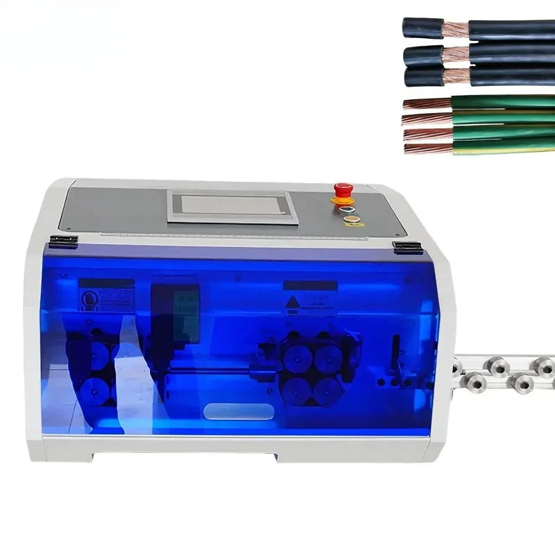 1.5-35mm2 Fully Automatic Wire Stripping Machine Hard Cable Stripper Computer Electric Wire Cutting and Stripping Machine