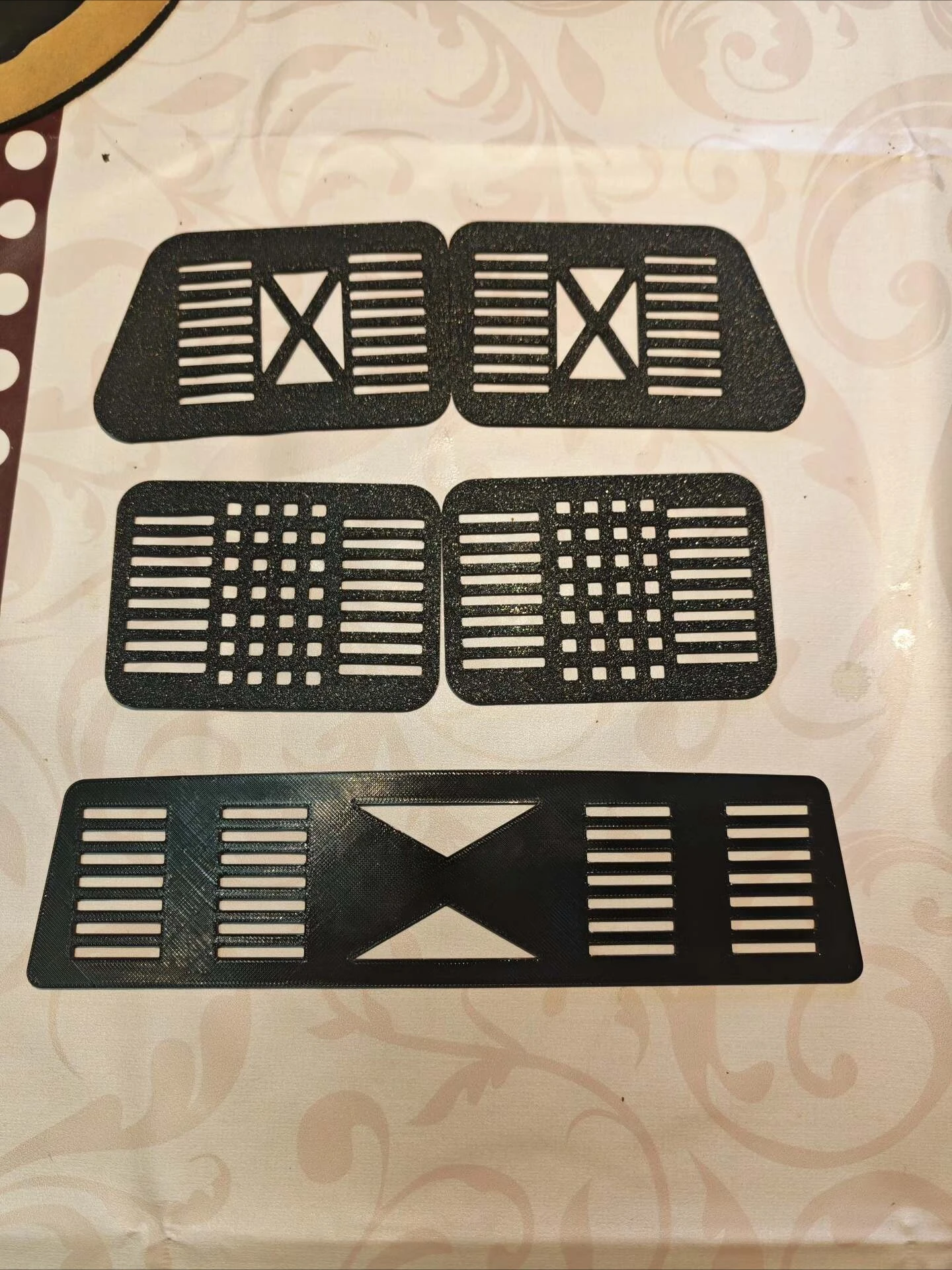For CK5812 1/7 RC Off‑Road Vehicle Window Guard Custom Model Number Simulation Decorative Styling Upgrade Hobby Accessories