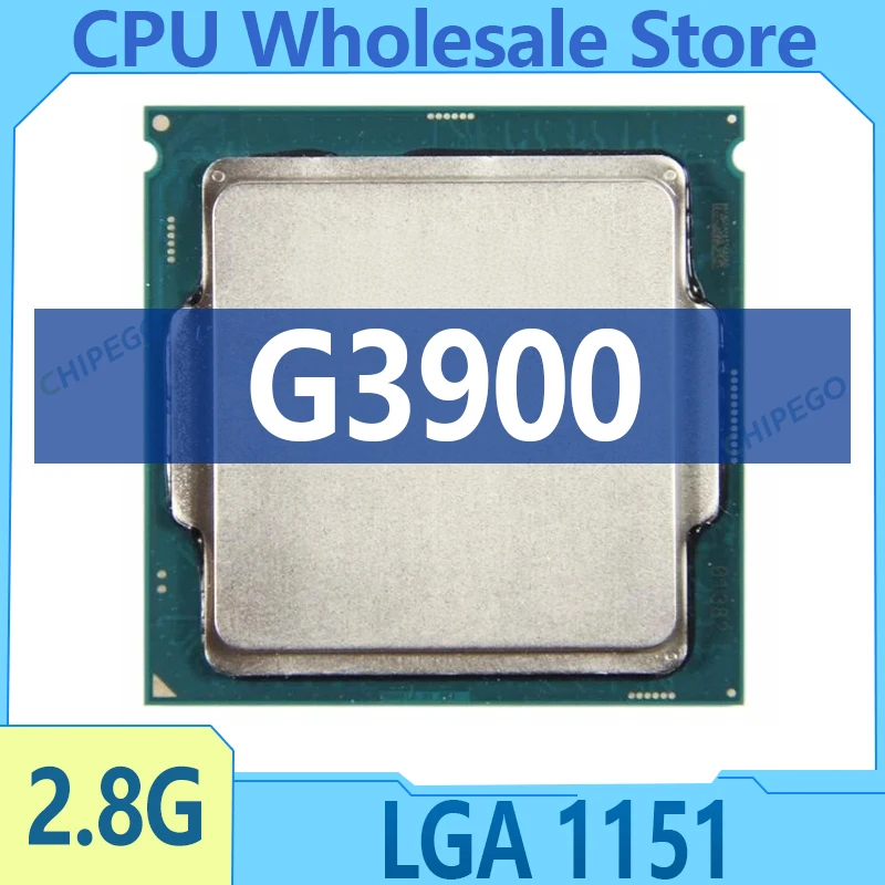 Celeron G3900 2.8GHz 2M Cache Dual-Core CPU Processor SR2HV LGA 1151