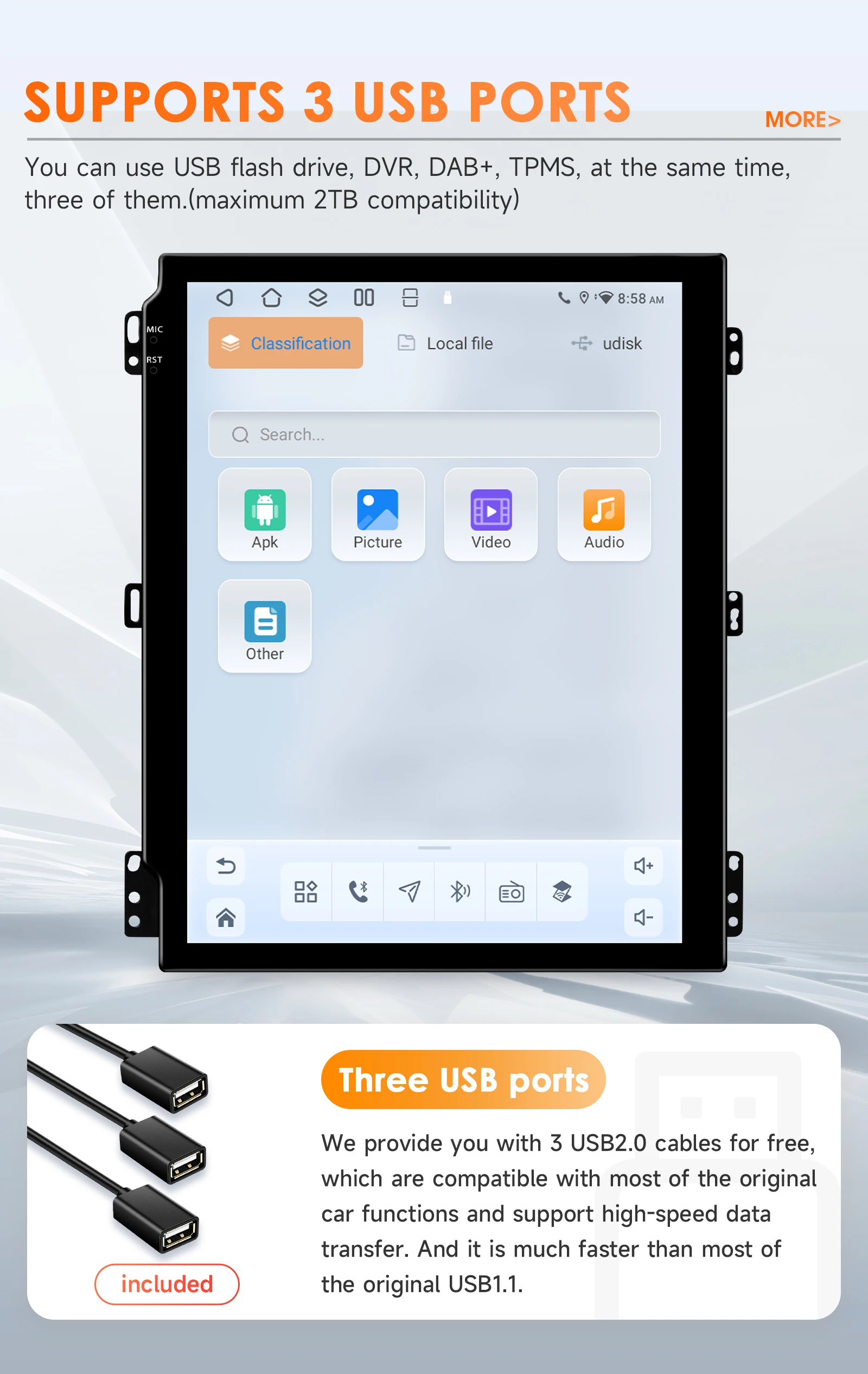 9,7-Zoll-360-Grad-Kamera Android 14 Autoradio für Nissan X-Trail 2 T31 MX6 2007-2015 Multimedia-Videoplayer 6115 4G 8-Kern Carplay – Detail 35