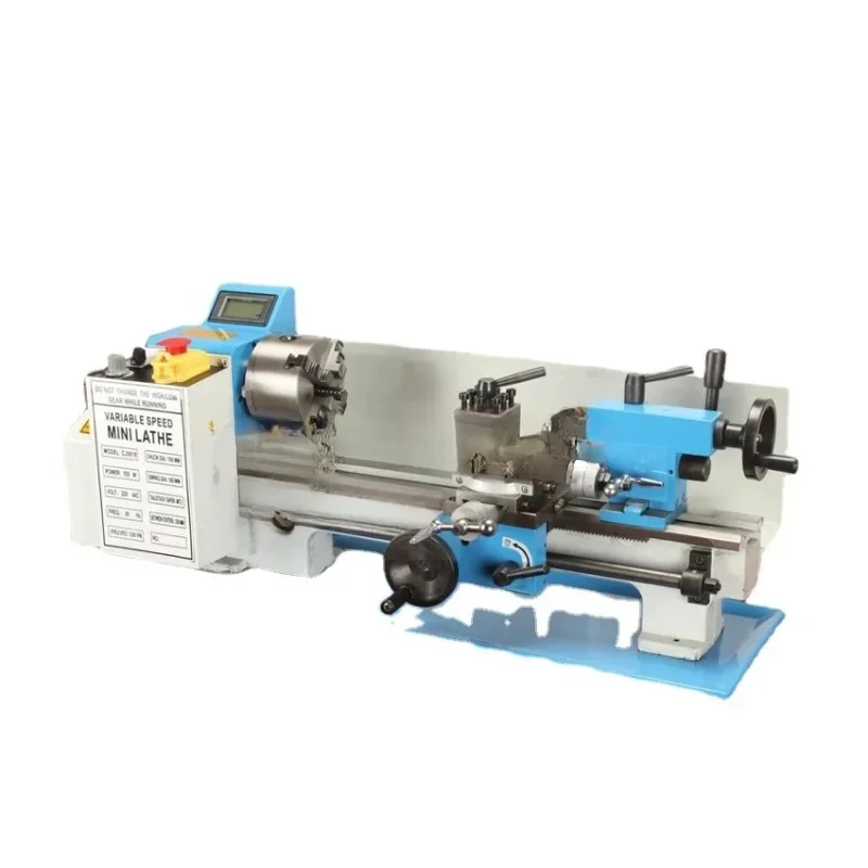 CQ0618A Horizontal Metal Milling Lathe Mini  High-quality Bench  Machine Household Variable Speed   220V