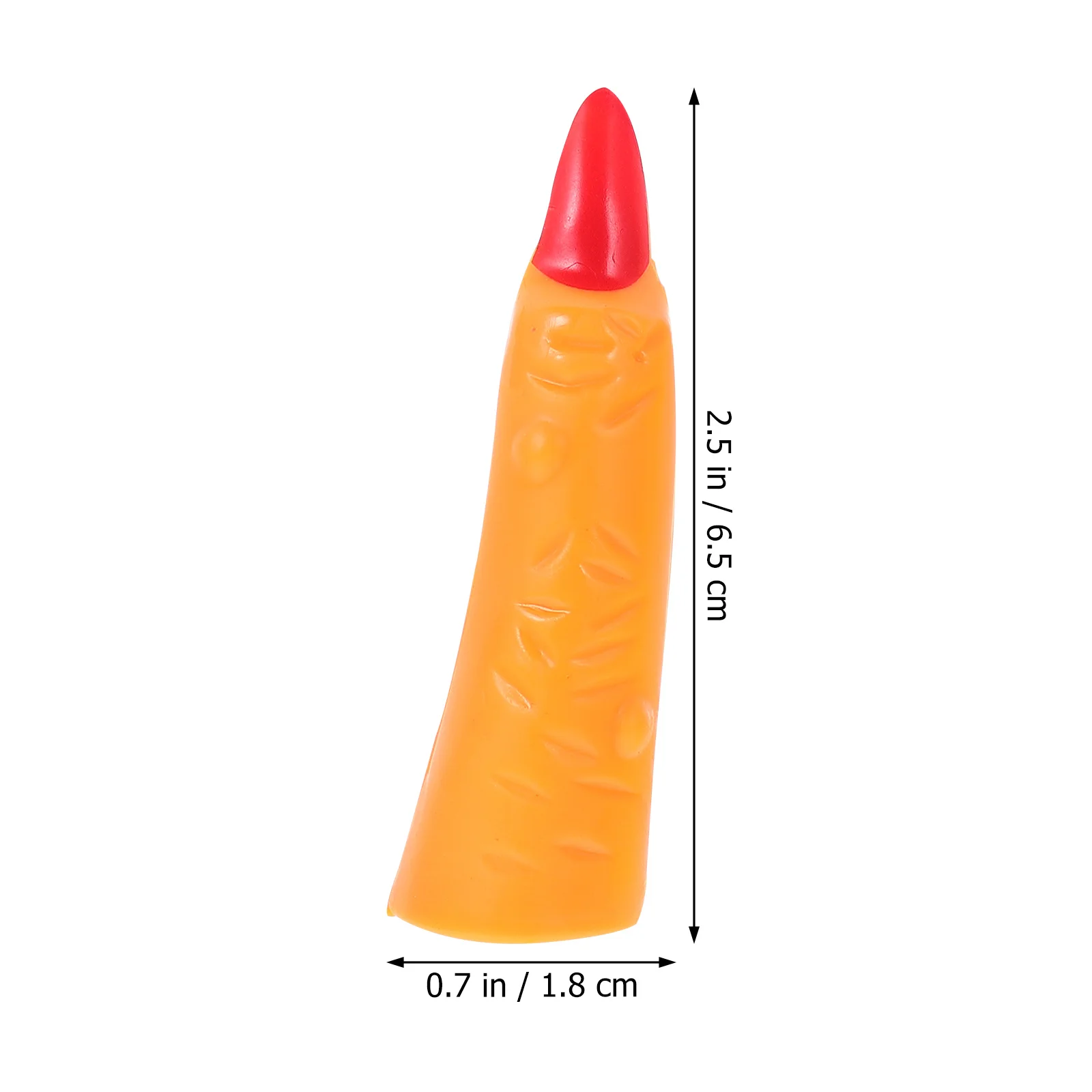

20 Pcs Kids False Nails Fake Finger Tips Halloween Children Toy Fingernails Decor