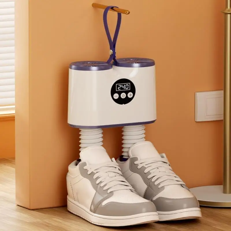 D0AB Boot Dryer Rapid Drying Boot Heater Adjustable Temperature Auto Timer Warmer