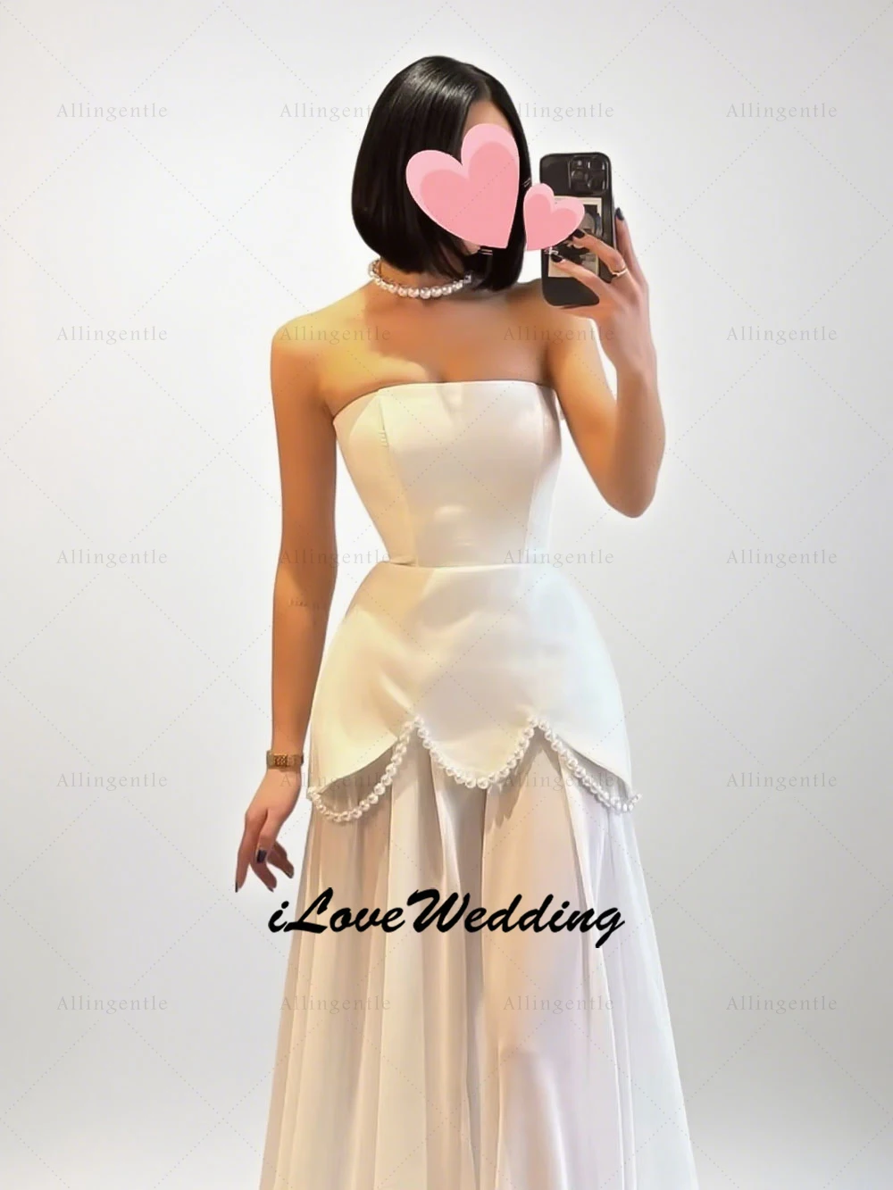 Mode Arabische strapless avondjurk kralen parels lange ALine prom toga speciale gelegenheid feestjurk robe de soiree aangepast