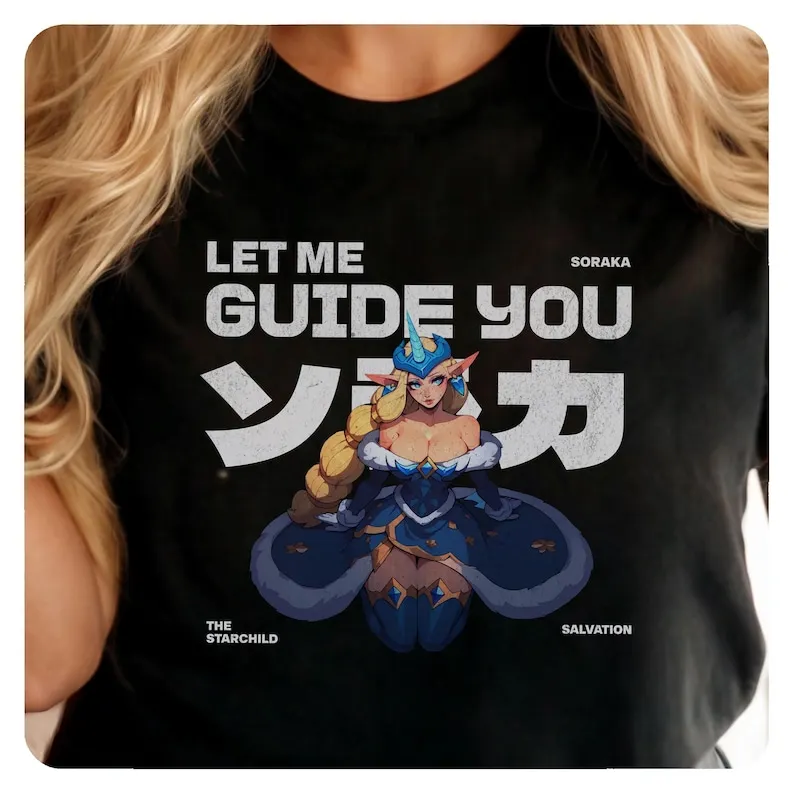 Soraka Shirt,Unisex Gamer Gift, Softstyle Tee, Best Gamer Gifts Fan Shirt, Unisex Gift