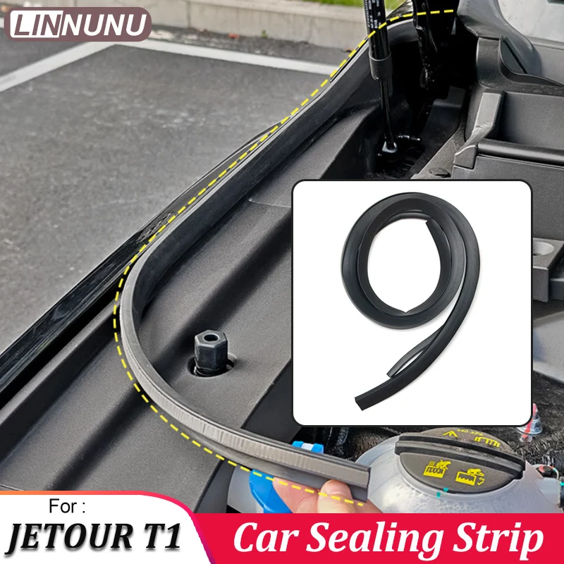 

Уплотнительная лента LINNUNU для Jetour T1 2025-2026: шумоизоляция дверей и двигателя, защита от пыли, резиновые аксессуары для авто