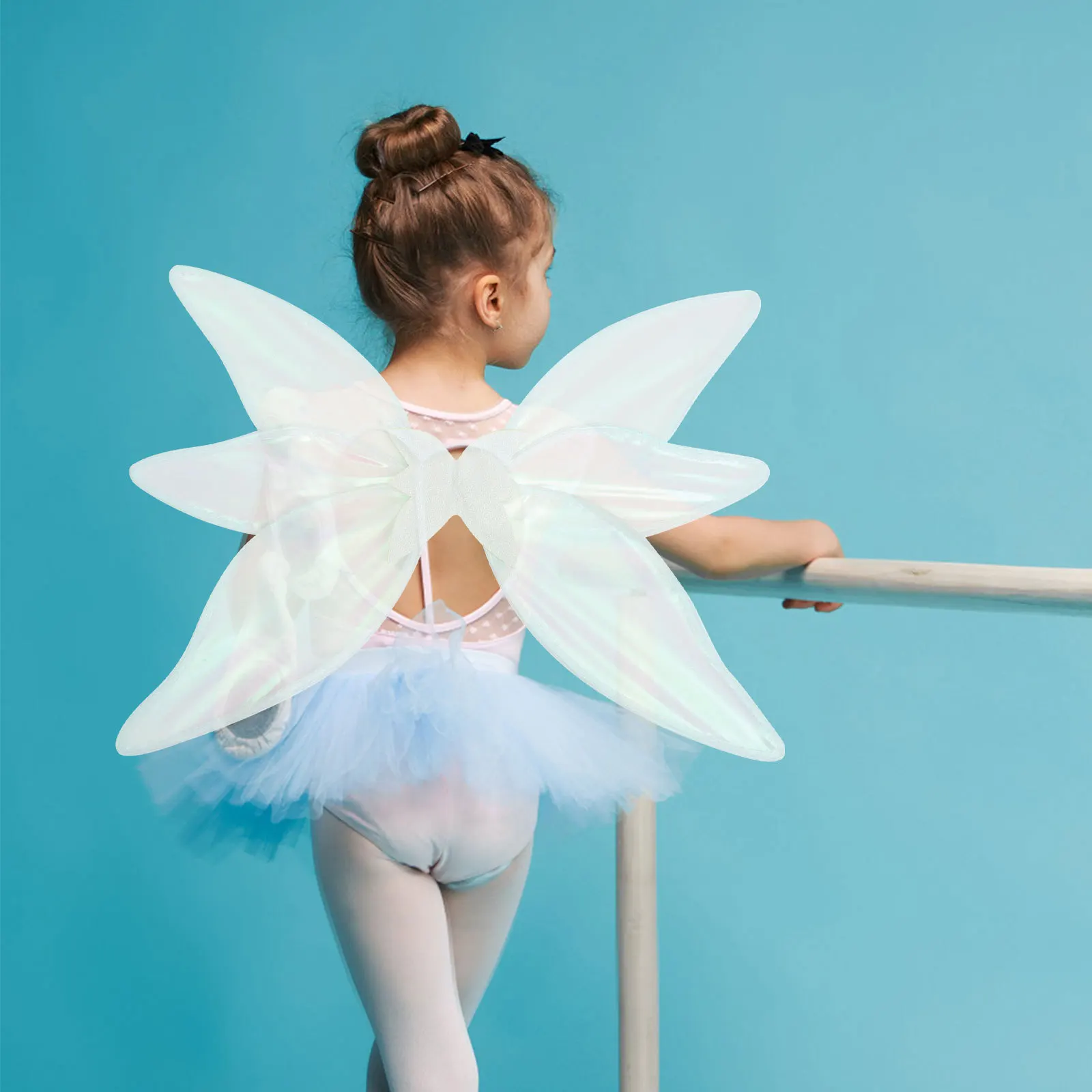 1 set Fairy Wing Wing Prop Lichtgewicht kostuumfeest Decoratieve vleugels voor Cosplay Halloween Themafeest