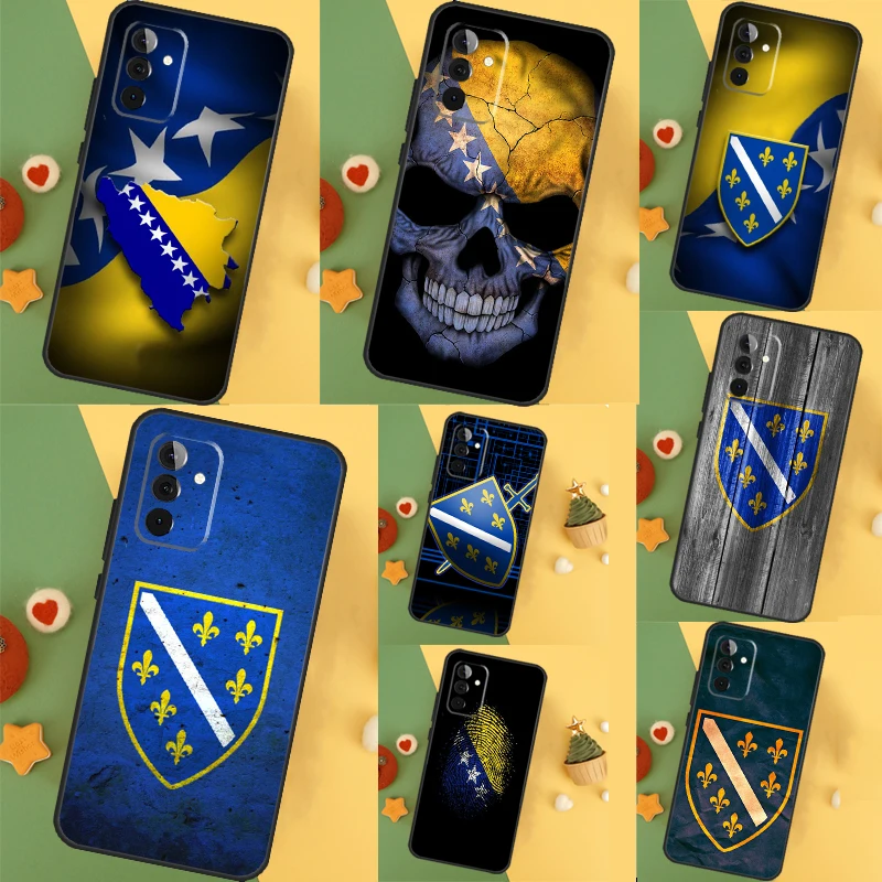 Bosnia and Herzegovina Flag Cover For Samsung Galaxy A15 A25 A35 A55 A52 A32 A12 A14 A34 A54 A51 A71 A53 A33 A13 Case