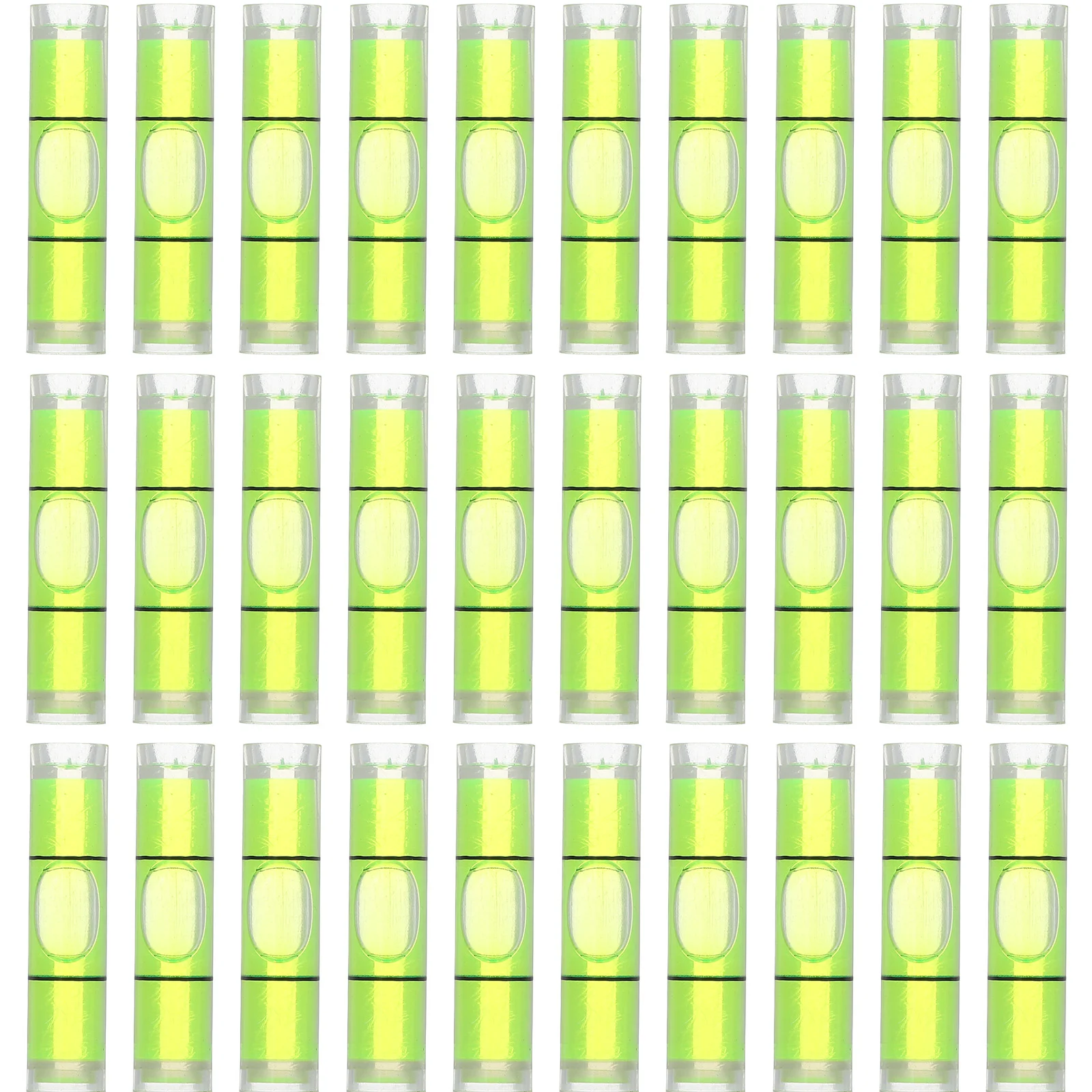 50 Pcs Mini Level Small Tool Leveling Spirit Measuring Tools Plastic Picture Hanging Bubble