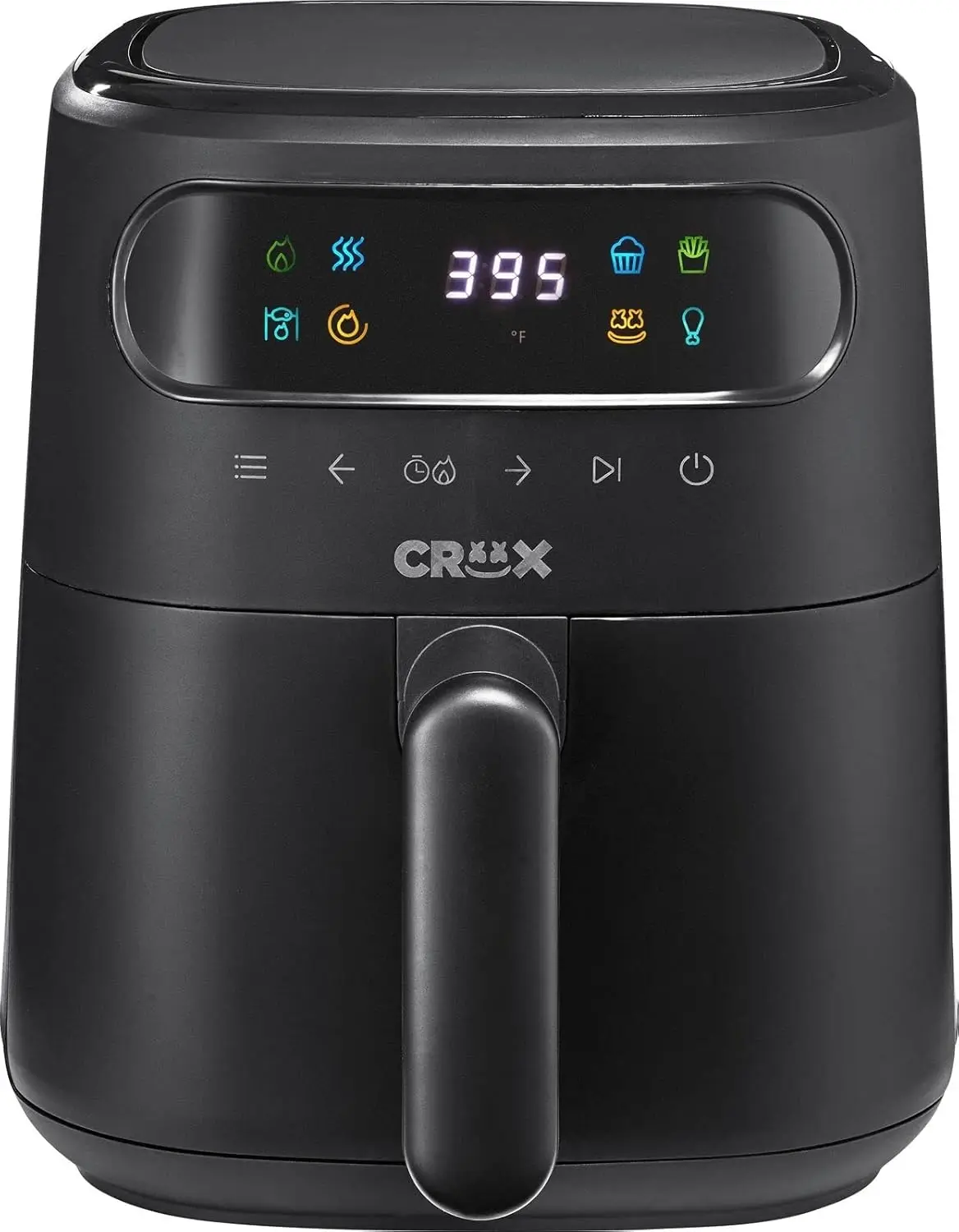 

Marshmello 3.0 QT Digital Air Fryer with TurboCrisp, Touch Screen Control, Timer, Auto Shut-off, Fully Programmable, Includes