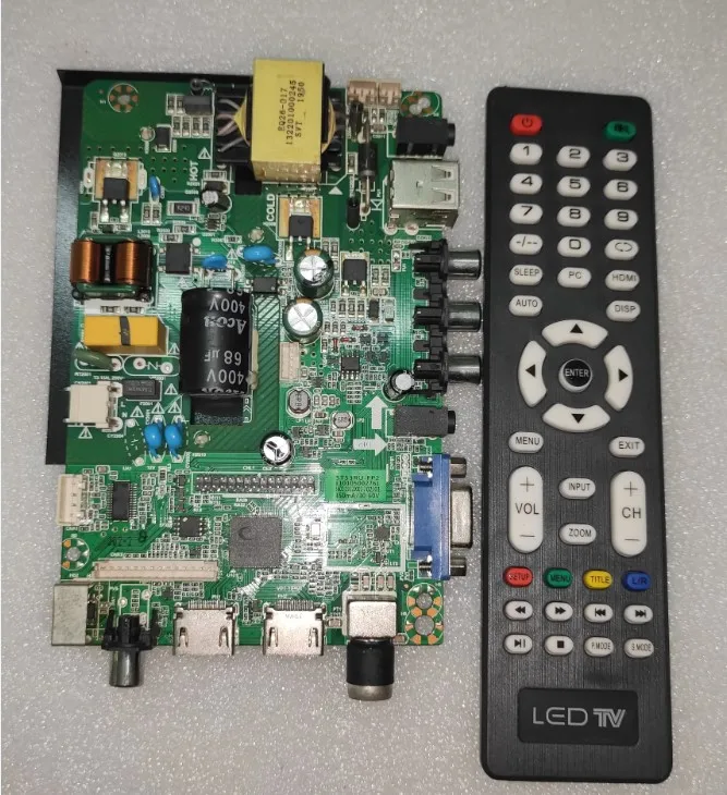 Frete grátis!! ST53RU-FP2 lcd conduziu três em uma relação dupla hd hdmi da placa-mãe da tevê 30 -- 60v 350ma