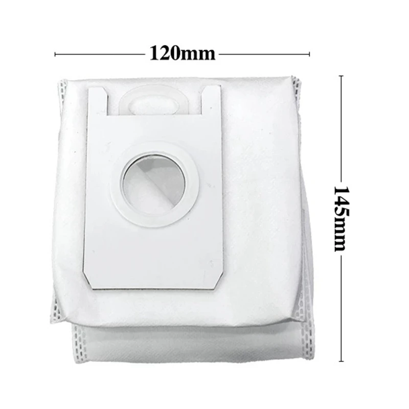 AC66 3 Pcs Accessories Dust Bags for Conga 2290 Robotic Vacuum Cleaner Dust Filter Paper Bag Dust Bags Replacement
