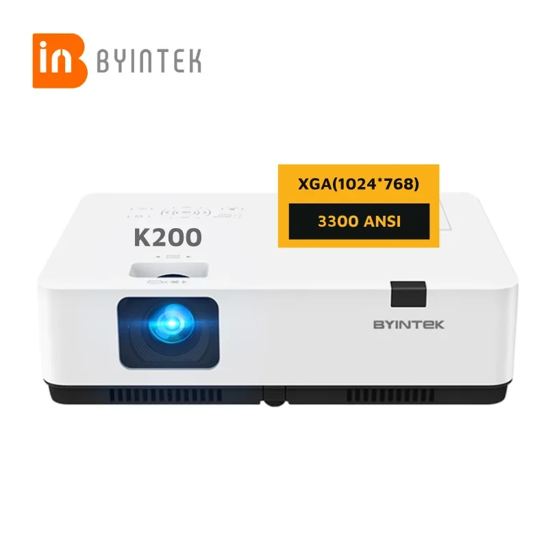 

Cloud K200 3300 ANSI Образовательный бизнес-проектор для офисного использования 1024*768 XGA 3LCD лазерный проектор с высоким люменом для дневного света