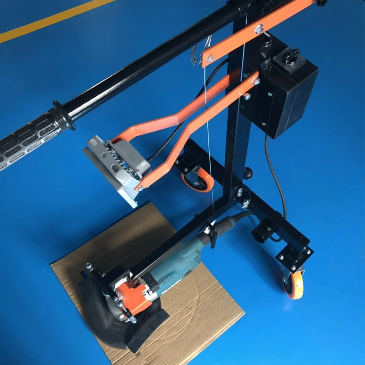 Picture 4: High Efficiency 180mm Electric Mini Angle Concrete Grinder Floor Prep Grinder Tools Surface Polishing Machine