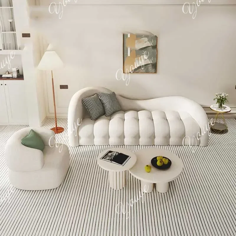 To Replica Nordic Unique Sofas Luxury Comfortable Sleeping Floor Living Room Sofa Choice White Replica Muebles Hotel Furniture