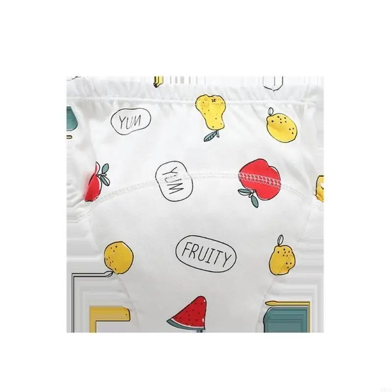 

581F Soft & Absorbent Baby Diaper Pants Cartoon Baby Training Pants for Children