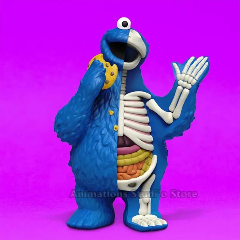 شخصيات كرتونية Elmo كبيرة الطيور كوكي الوحش العمل ، شخصيات العمل السمسم ، وليس برت ، nernie Dissectibles ، ألعاب أنيمي ، هدايا