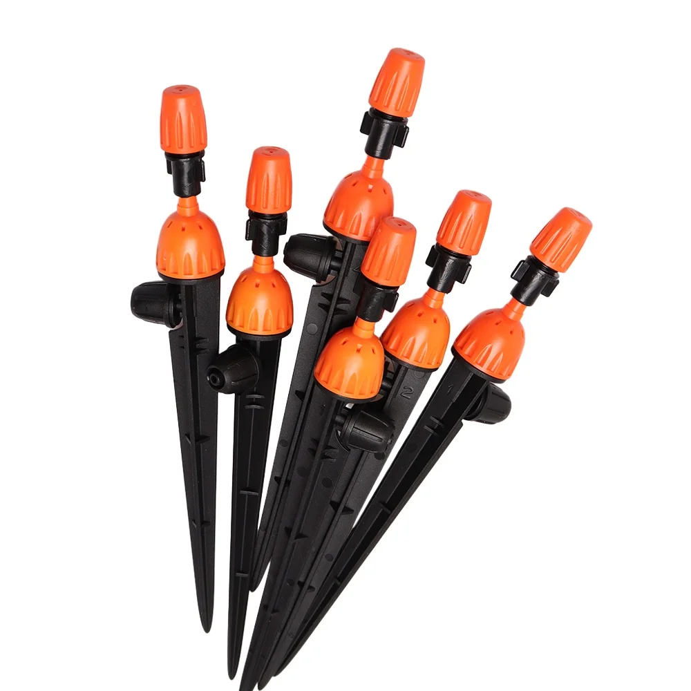 

25pcs Drip Irrigation Emitters Adjustable Garden Irrigation Drippers for Watering System for 1/4" Irrigation Hose Accessories