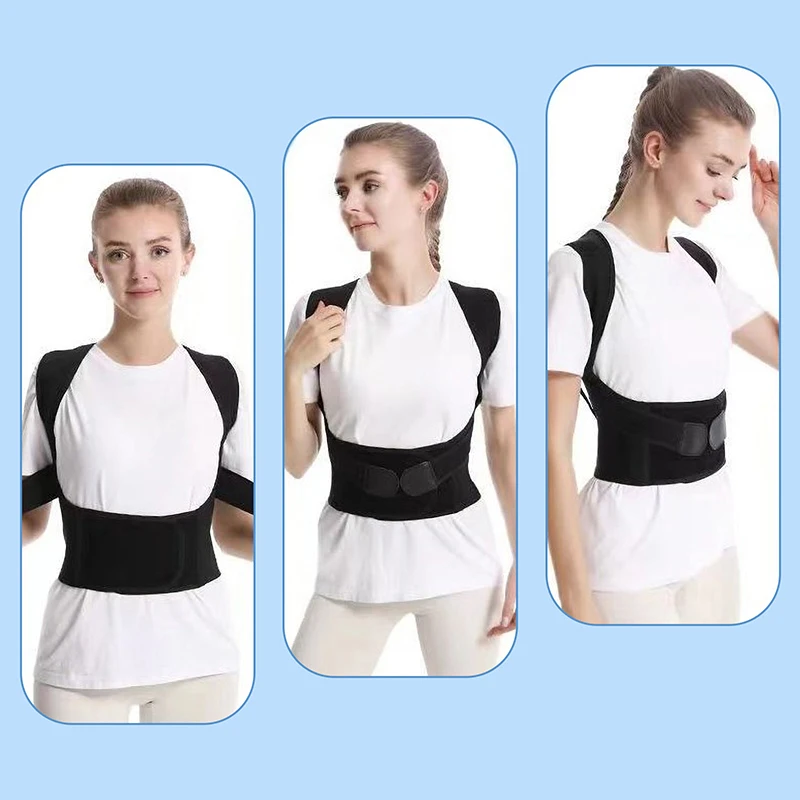 S/M/L/XL Adjustable Back Posture Corrector Belt Women Men Prevent Slouching Relieve Pain Posture Corrector