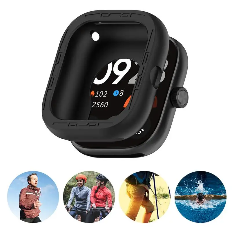 Funda protectora para reloj inteligente, carcasa de silicona para Xiaomi redmi Watch 4