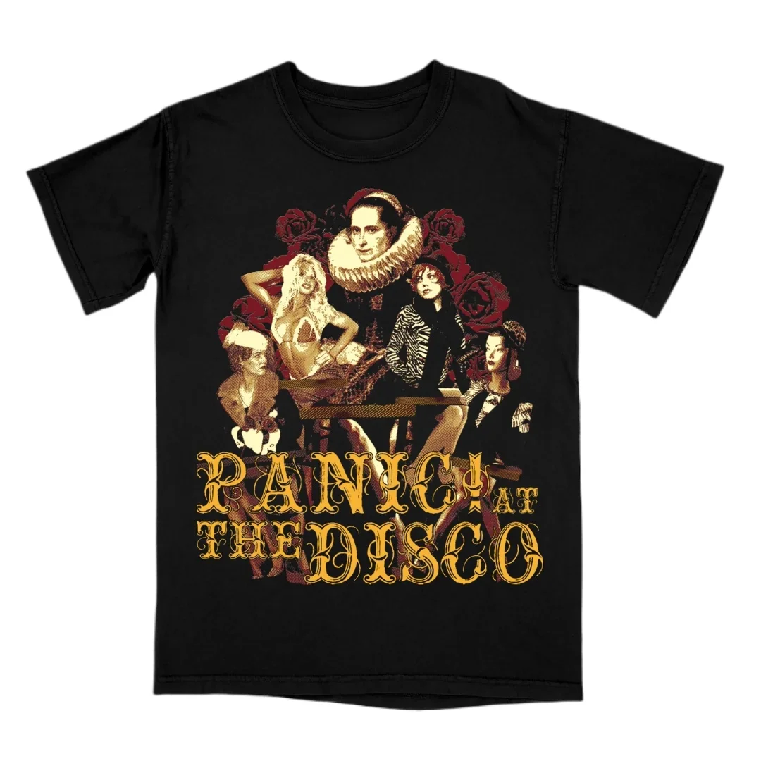 Panic! At The Disco Fever Can't Sweat Out Boyfriend Fit Girls Summer Arrivals Fit Casual Streetwear Men's and Women's T Shirt