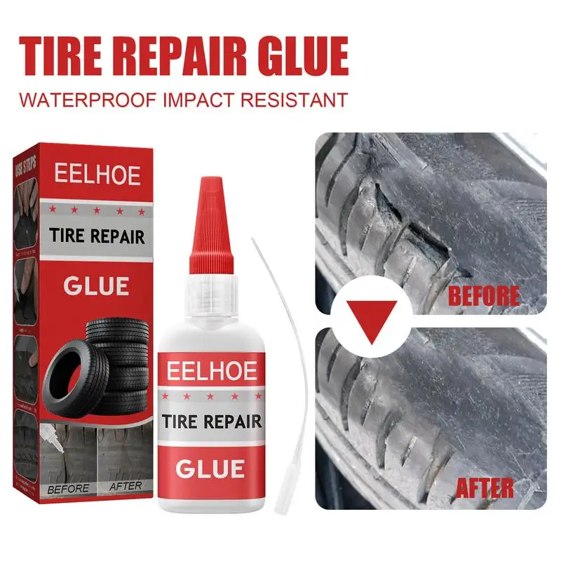 Tire Repair Glue Bicycle Tire Repair Paste Car Metal Plastic Ceramic Welding Strong Glue Sole Repair Glue Quick-drying Glue