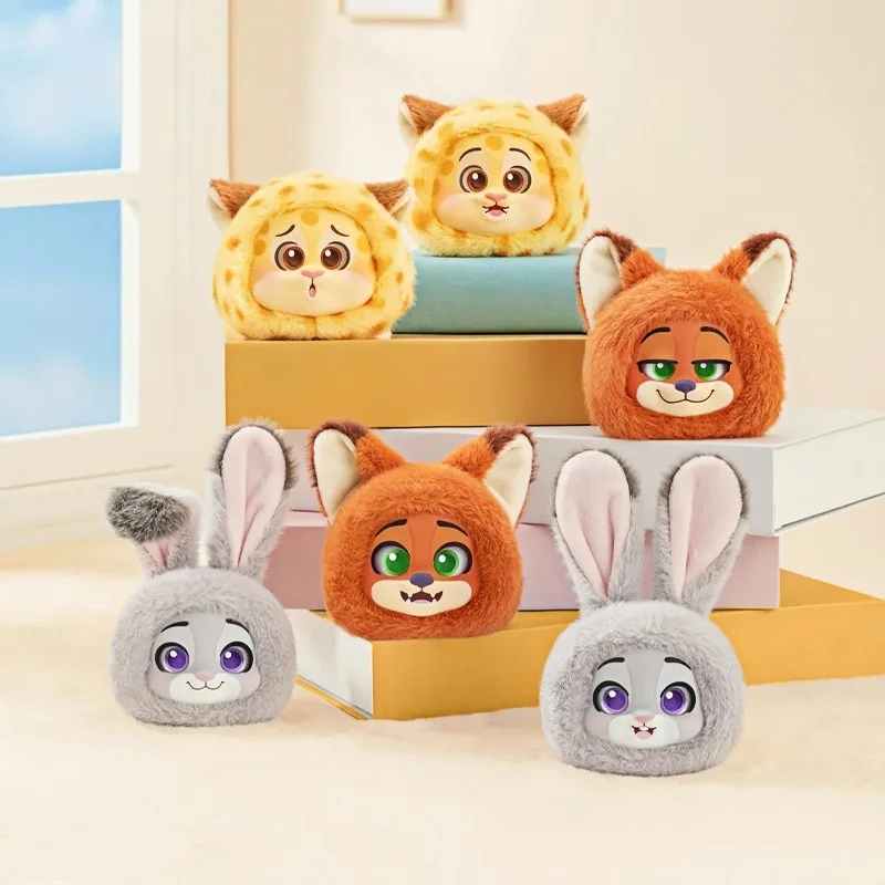 

In-Stock Toptoy Zootopia Emoticon Series Phone Clip-On Vinyl Blind Box Trendy Toy Merchandise Cute Doll Gift For Girls