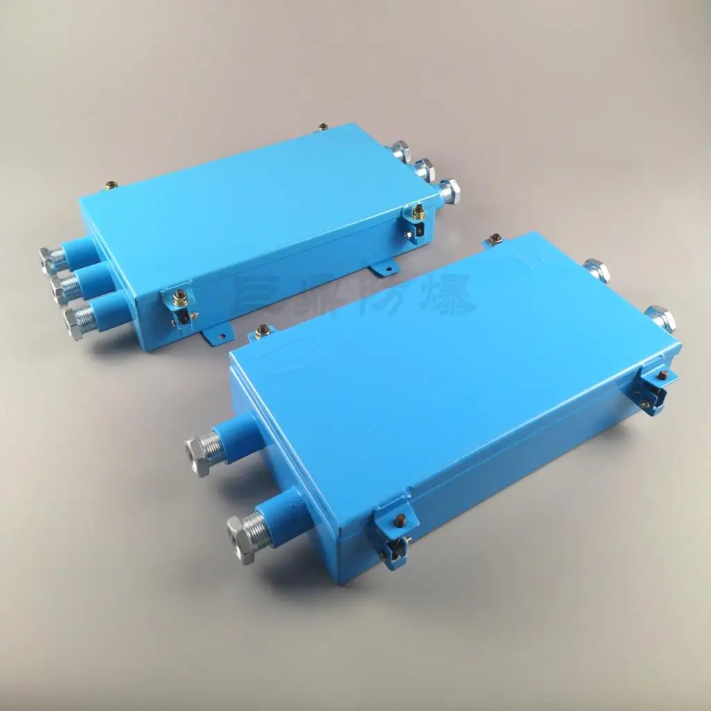 FHG4 mining fiber optic junction box 4-way 24 core FHG4 mining fiber optic cable explosion-proof junction box