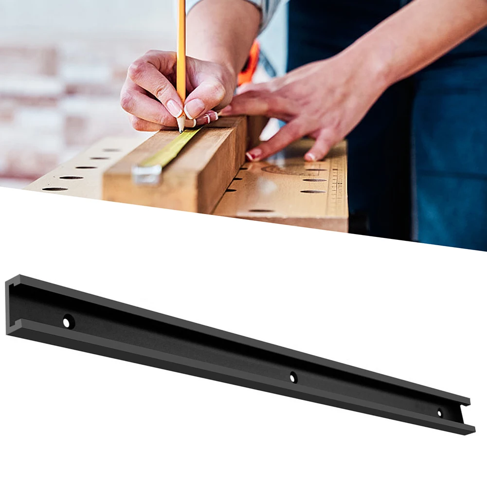 1 шт., 300-600 мм, деревообрабатывающая лоза, 19 типов, алюминиевый сплав, Т-образная направляющая, Т-образный паз, инструменты для приспособления для деревообработки, фрезерный станок