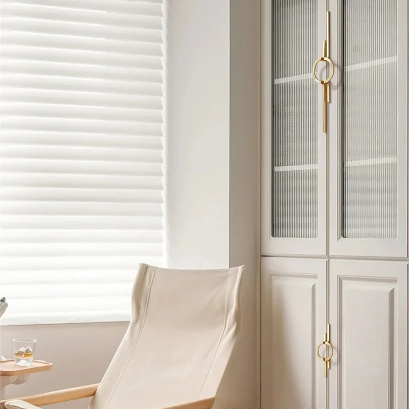 New Chinese Style Round Furniture Kitchen Cabinet and Storage Handles Wardrobe and Drawer Long Cabinet