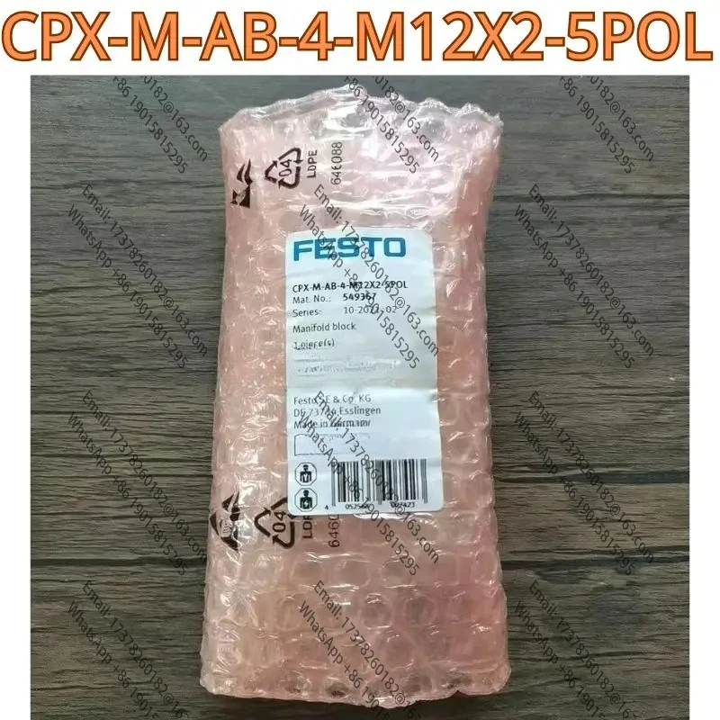 

New original module CPX-M-AB-4-M12X2-5POL 549367, fast shipping