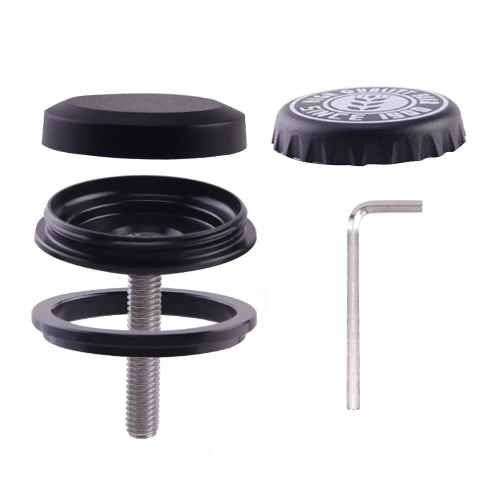 

Bicycle Tracker Mount Bracket Anti-Theft Bike Headset Top Cap Waterproof Protective Case Accessories for Airtag Storage