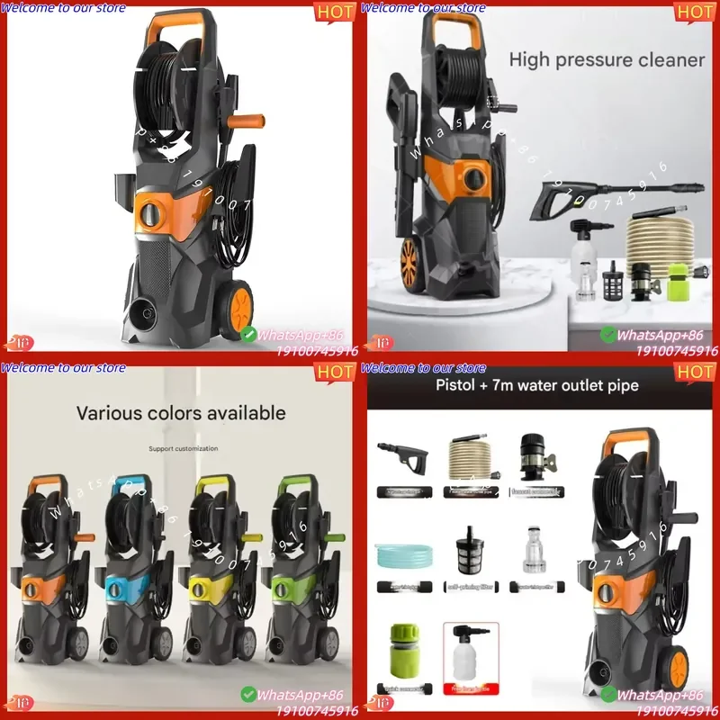 2026 Best-Selling Pressure Washer Kit with 5 Accessories Wholesale Discount