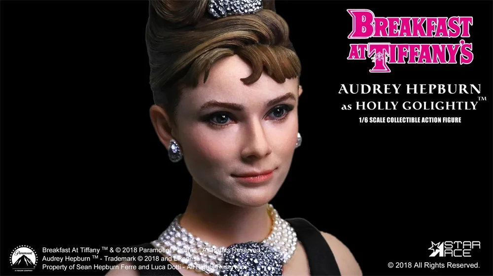 

1/6 STAR ACE SA0051 Breakfast Tiffany's In Memory of Audrey Hepburn Full Set Moveable Female Girl For Fans Collectable