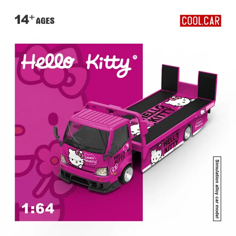 CC 1:64 H300 Cast Aluminum Alloy Car Model for Plate Transport Trailer, Boys' Toy for Adult Collection Display Piece.