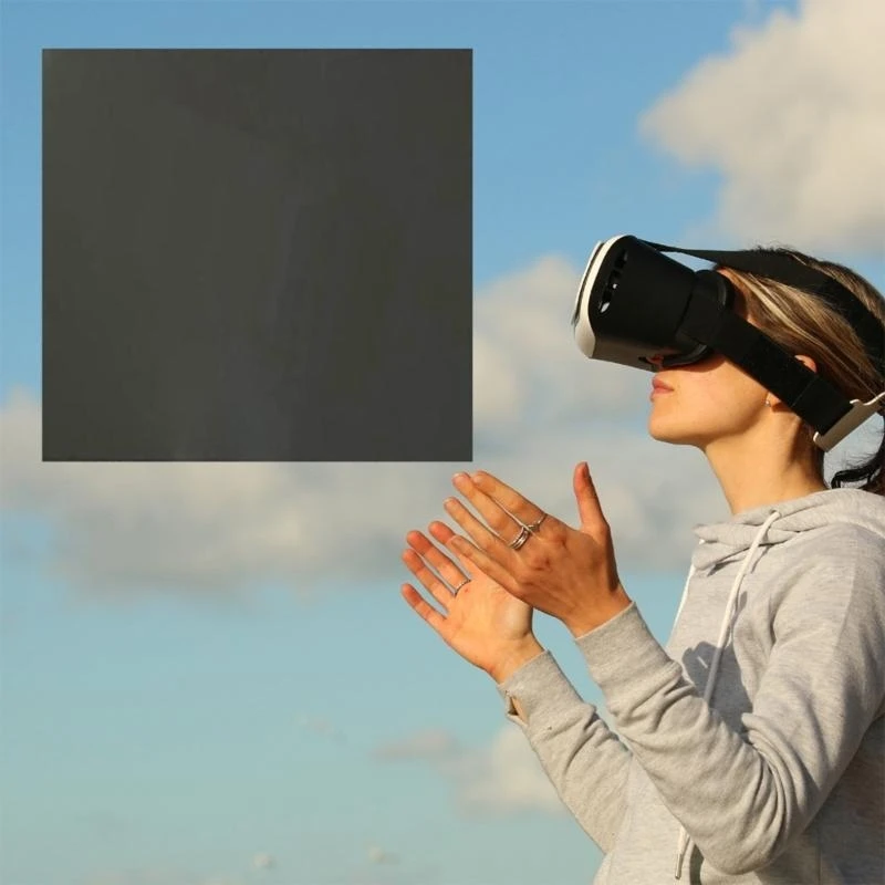 573A 2Pcs Adhesive Polarized Film Sheets Polarizer Linear Polarizing Filter for Screen Repair Educational Physics 2 Pack