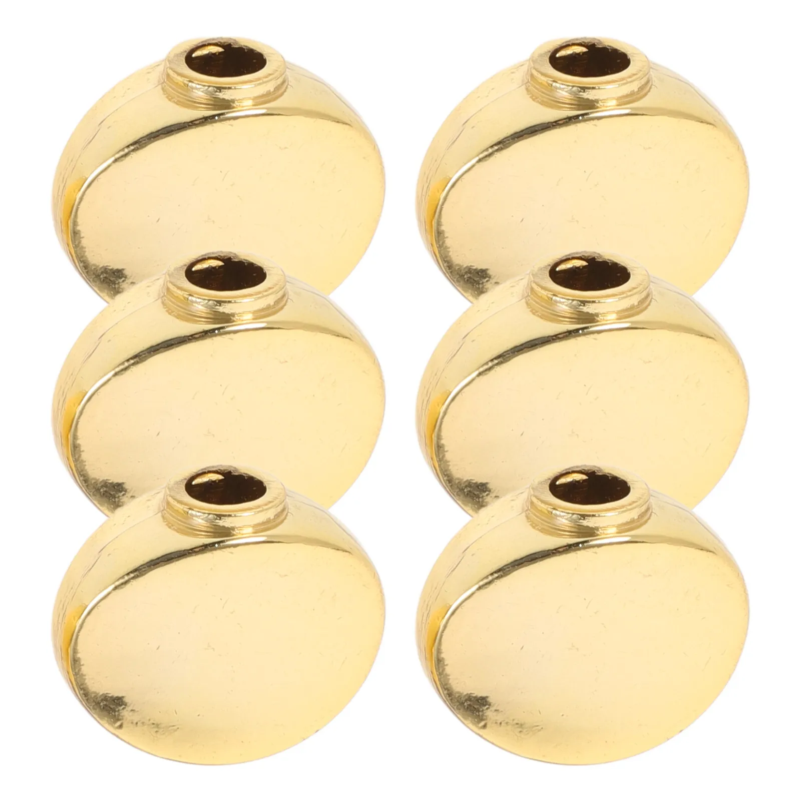 

6 Pcs Tuner Handle Guitar Tuning Machines Locking Round Electric Peg Button Handles