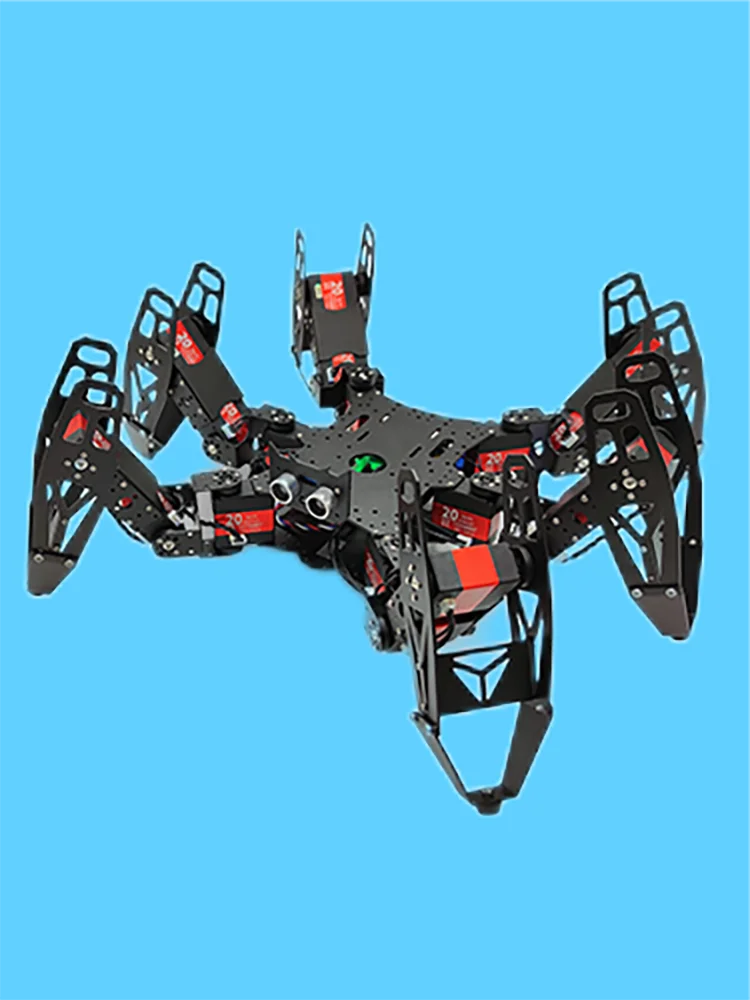18 DOF Spider Metal Structure Hexapod Robot Bracket for Arduino ESP32 Robot DIY Kit Programmable Robot Spider Parts