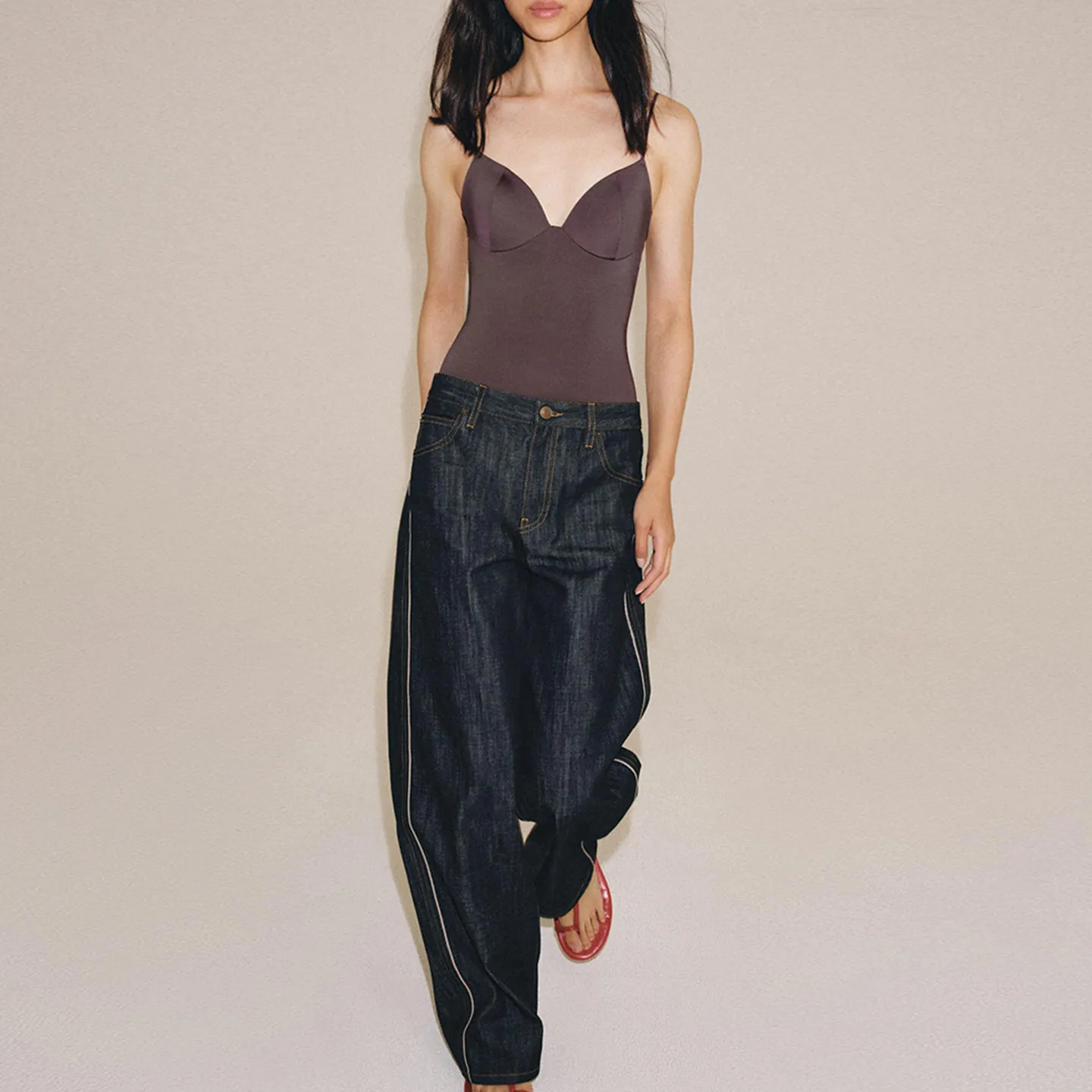 Women's One-Piece Suit 2026 Autumn New Style Sleeveless Heart Collar Multi-Color Commute High Waist Short Pants Zadata