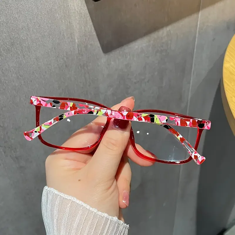 2PCS Lesebrille Leichte Anti Augen Überanstrengung Mode Computer Presbyopie Brille Für Frauen Männer – Detail 2