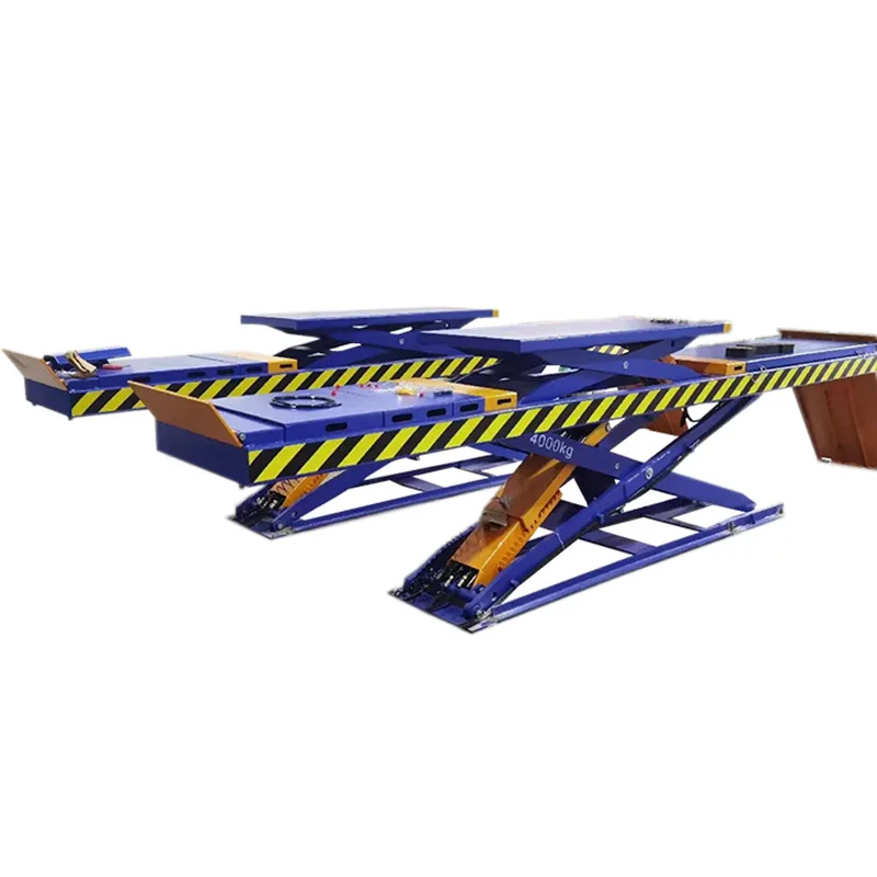 Automobile lifting equipment Ultra-thin large shear lift Mother-child scissor lift