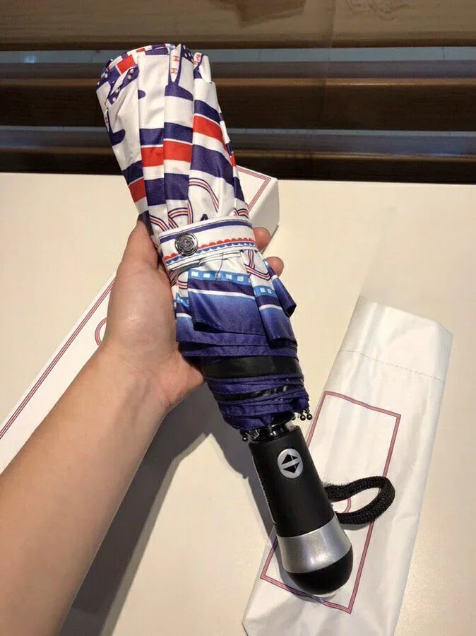 클래식 항공기 접이식 태양 우산, 자동 개폐 보호, UV 차단