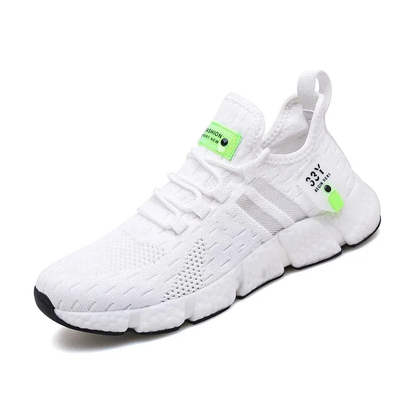 Men Casual Sneakers Summer Breathable Sport Shoes Lightweight Outdoor Mesh Running Shoes Athletic Jogging Tenis Walking Shoes