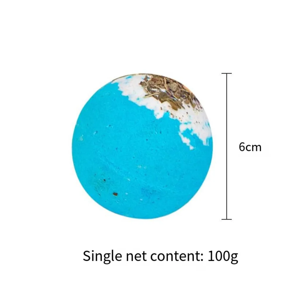 Geurend Explosie Gedroogde Bloem Bad Zoutbal Lichaamsreinigingsbad Metgezel Bubble Badbal Etherische Olie Huidverzorging Badbal