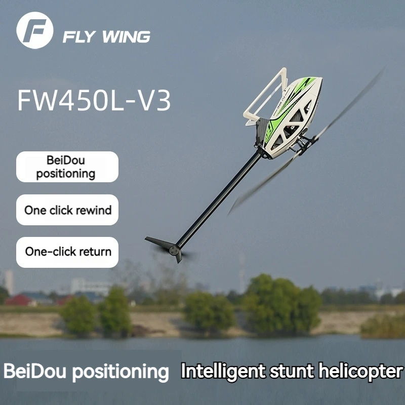

Fw450l V3 Helicopter H1 Flight Control Gps Dual Brushless Stunt Six Channel Remote Control Model Aircraft Gps Self Stabilization