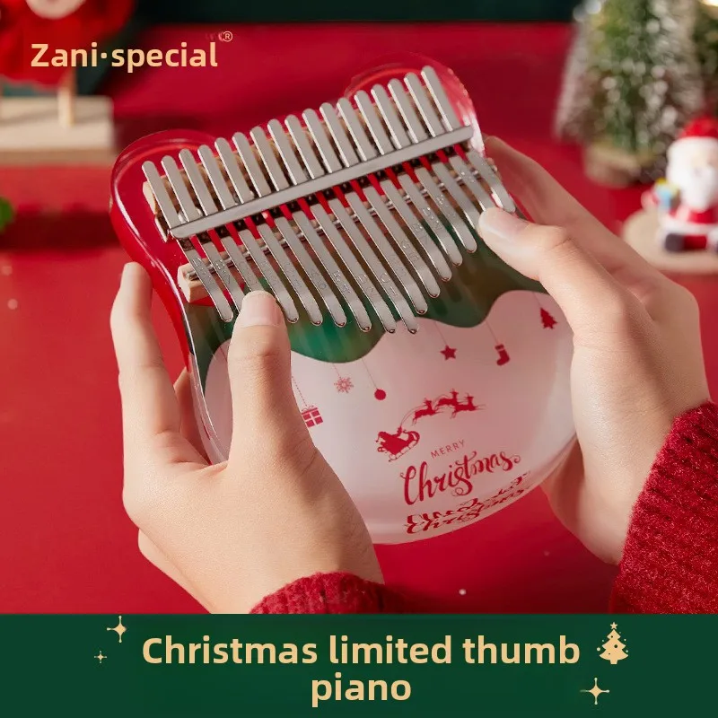 Thumb Piano Christmas Gift 21 Key Kalimba Finger Piano 17 Notes Kalimba Instrument Children's Day Gift
