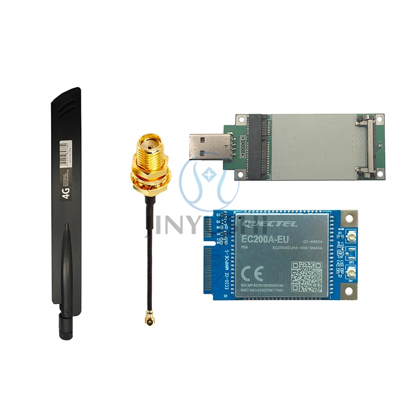 

Quectel EC200A-EU Mini Pcie EC200AEUHA 4G LTE Cat4 Module With SIM Card Slot For M2M and IoT Compatible EC200S EC200T-EU